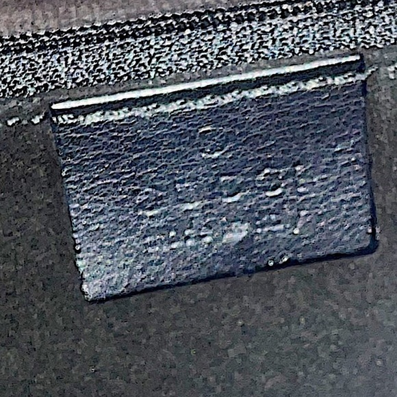 Authentic Gucci Tom Ford 99 FW Rare Black Leather Curtain Bag - Picture 11 of 16